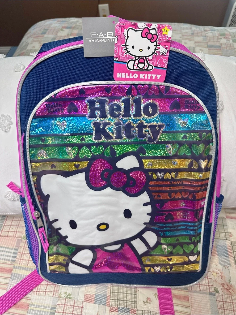 Hello Kitty colorful holographic